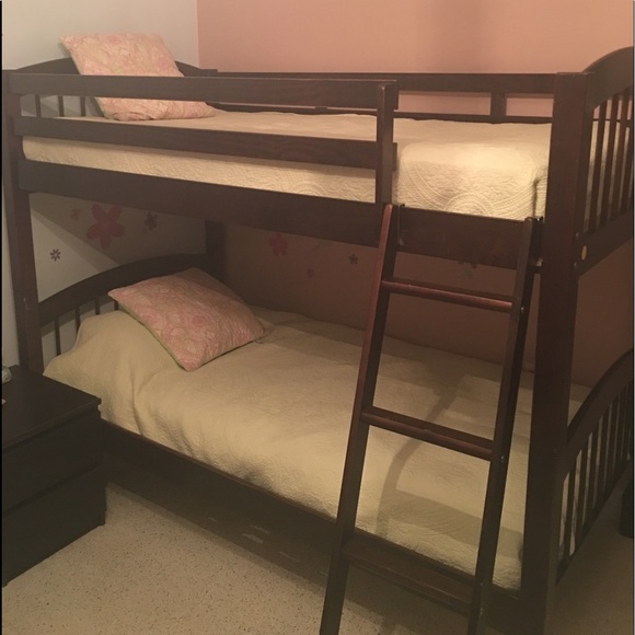 El Dorado Furniture corporation Bedding Twin Twin Bunk Bed With Two